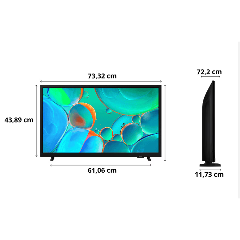 Smart TV 32 polegadas HD H5000F 2025 Samsung