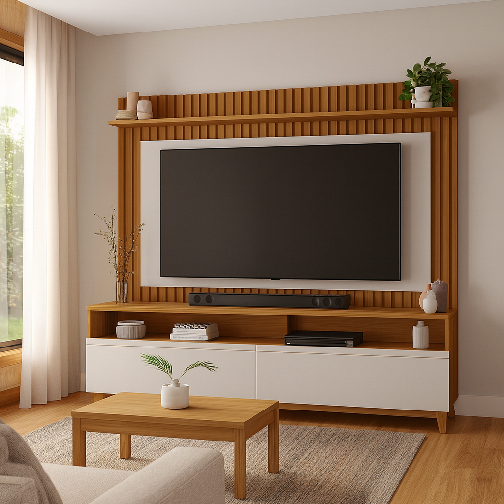 Estante Home Para TV at� 65" 2 Portas NT1340 Not�vel M�veis - FRJ-OFW