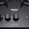 Fogão 4 Bocas Mesa de Vidro  Automático Magister Dako