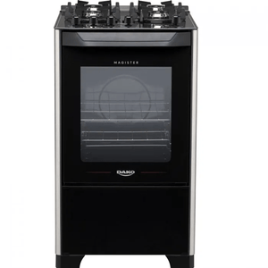 Fogão 4 Bocas Mesa de Vidro  Automático Magister Dako