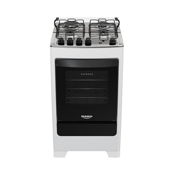Fogão 4 Bocas  Automático piso Supreme Dako - BRANCO