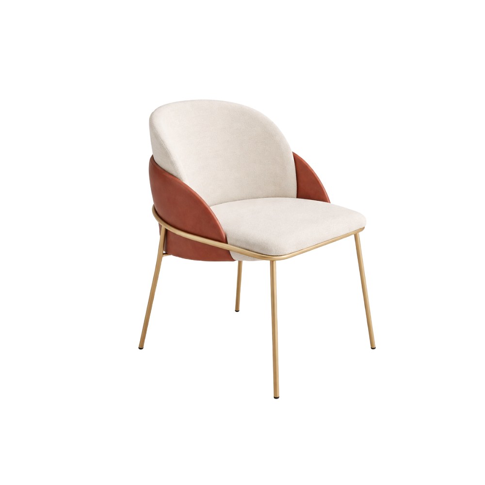 Conjunto Sala De Jantar Chanel Com 6 Cadeiras Vitta Dj Móveis