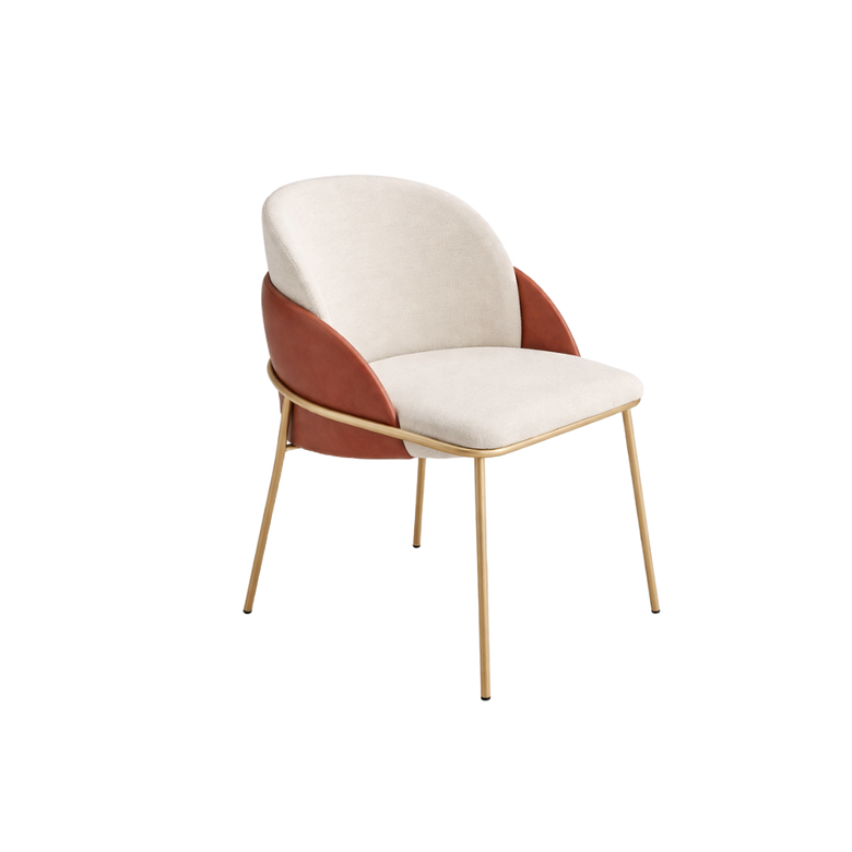 Conjunto Sala De Jantar Chanel Com 6 Cadeiras Vitta Dj Móveis