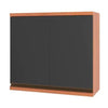 Armário Aéreo 80cm 2 Portas Telasul Macadâmia