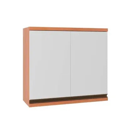 Armário Aéreo 80cm 2 Portas Telasul Macadâmia