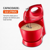 Batedeira Mondial Prática 400W B-44-R 3 Velocidades