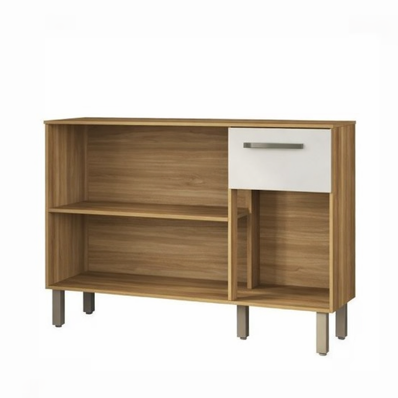 Balcão de Cozinha Mila 3 Portas 1 Gaveta Fiorello