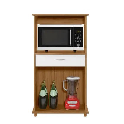 Balcão para Micro-ondas com 2 Portas e 1 Gaveta NT 3070 Notável