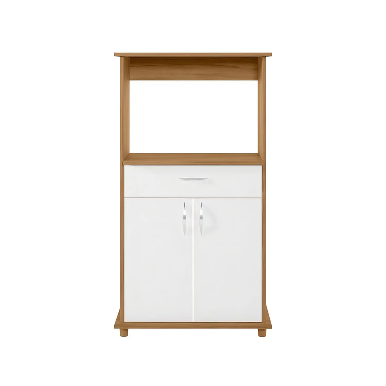 Balcão para Micro-ondas com 2 Portas e 1 Gaveta NT 3070 Notável