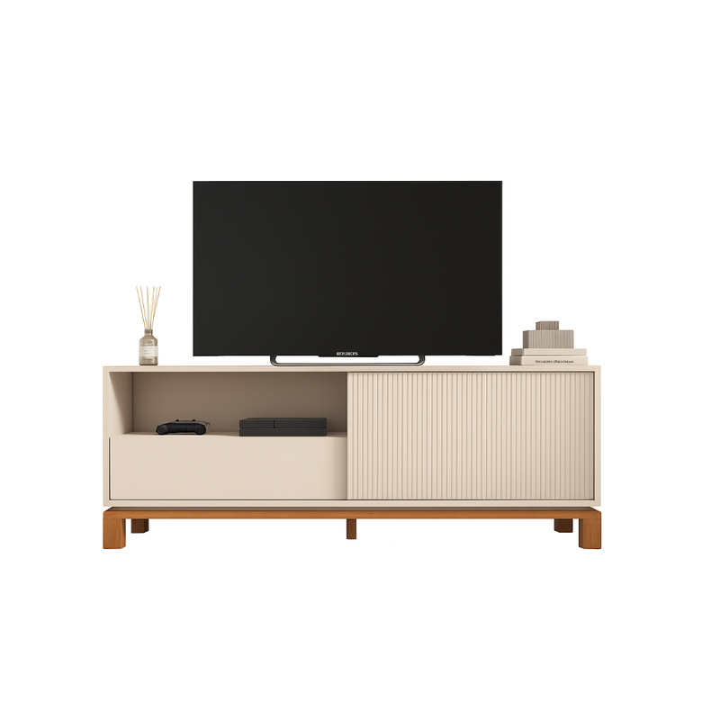 Bancada Para  Tv Até 55 Polegadas Mondrian Caemmun