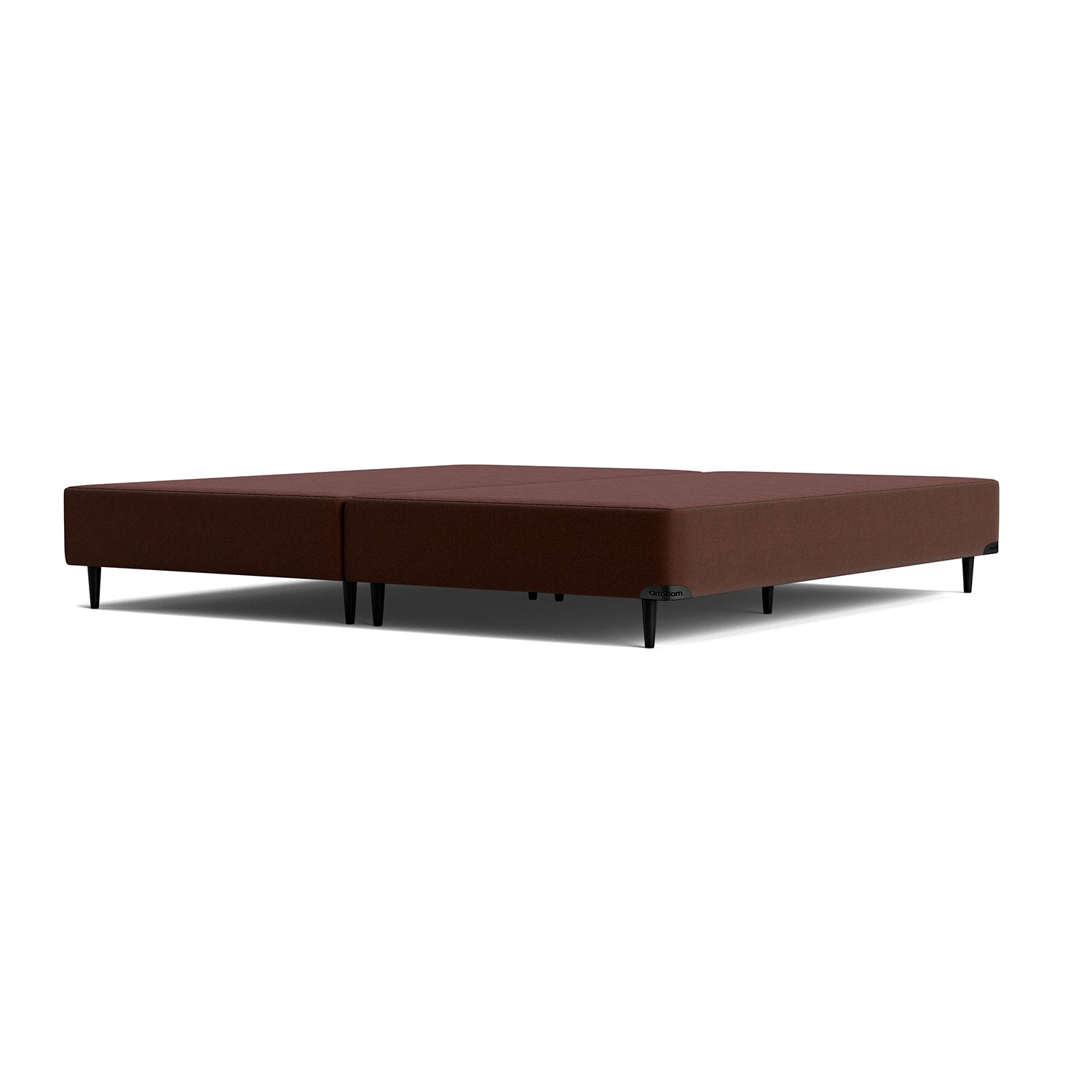 Base Box Casal 158x198 OrtoBom - MARROM