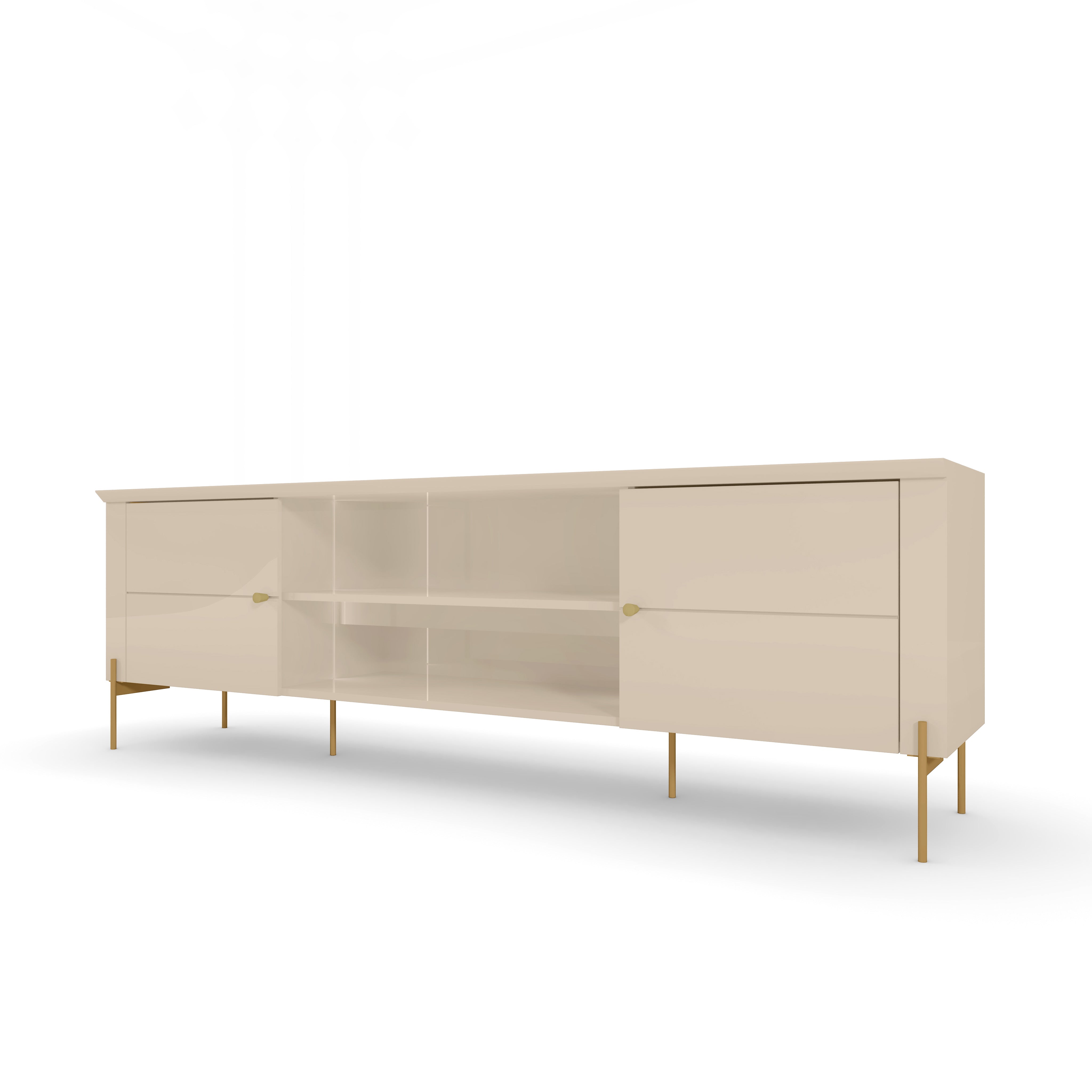 Rack para Tv até 75" Brasília  2 Portas  Mobler
