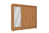 Guarda-Roupa Casal 5 Portas e 4 Gavetas CB01N564 Kappesberg