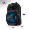 Caixa de Som Amplificada Mondial Connect Partyplus CM-250 250W Bluetooth