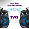 Caixa de Som Amplificada Mondial Connect Lights Plus CM-700 Bluetooth 700W