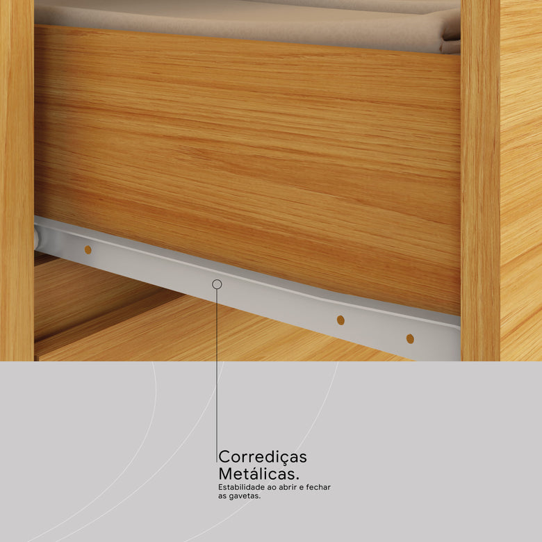 Guarda-Roupas Casal 6 Portas Prático Demóbile