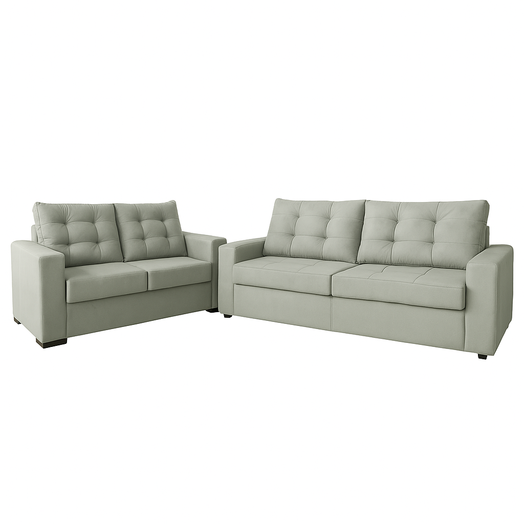 Conjunto de Sofá 2x3 Lugares Torun Masterflex - CASTOR PENA