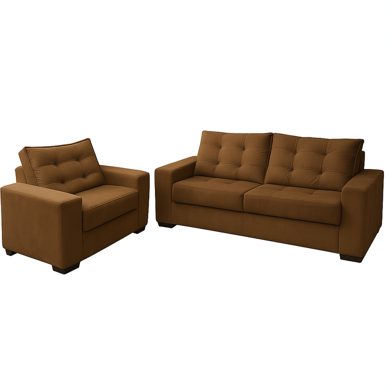 Conjunto de Sofá 2x3 Lugares Torun Masterflex