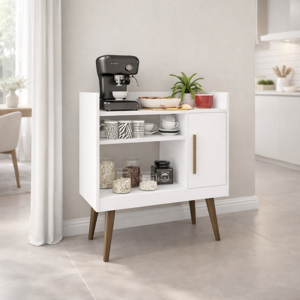 Aparador Café II Bechara - BRANCO