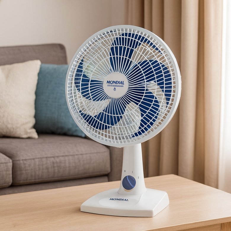 Ventilador de Mesa Mondial NVSP-30-W2 30cm 6 Pás