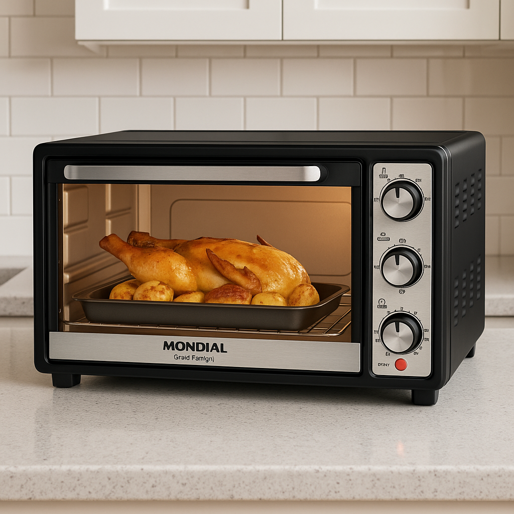Forno Elétrico 52L 1800W FRN-52  Mondial - PRETO