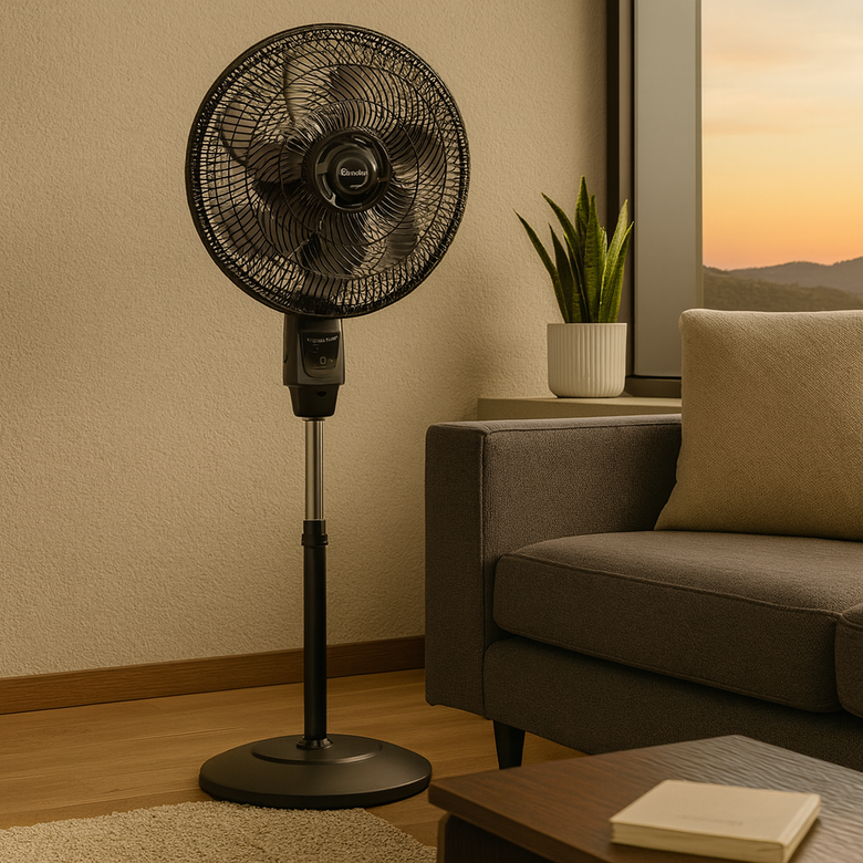 Ventilador de Coluna Chronos 6 Pás 40cm com Controle Remoto