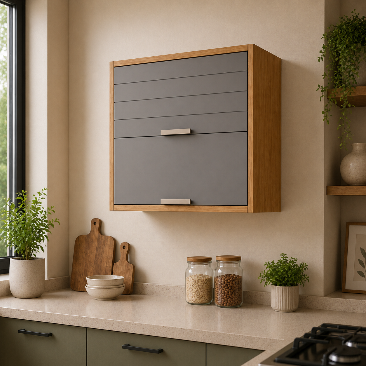 Armário Aéreo 2 Portas 80cm Eloise MGM - FRJ-OFW