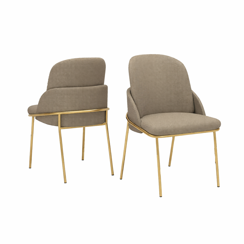 Conjunto 6 Cadeiras Estofadas Vitta Dj Móveis