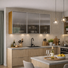 Armário aéreo 120cm 3 Portas Lúmina Itatiaia