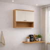 Armário Aéreo Duplo 2 Portas  80 Cm Selene Linea
