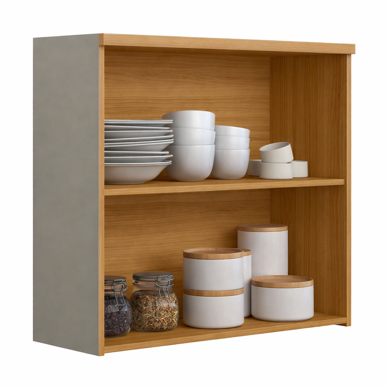 Armário Aéreo Duplo Allure 2 Portas 80cm Linea