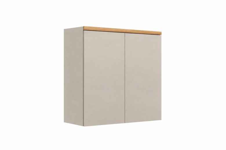 Armário Aéreo Duplo Allure 2 Portas 80cm Linea