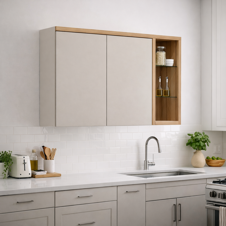 Armário Aéreo Allure 2 Portas 120 cm Linea