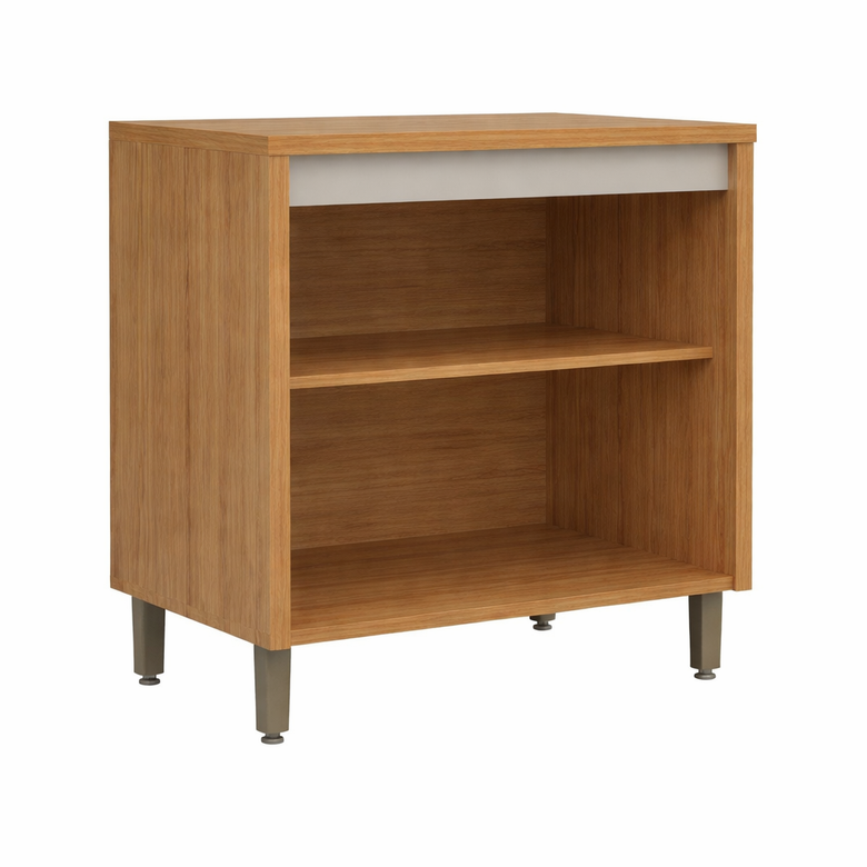 Balcão 2 Portas Allure Com Tampo 80cm Linea