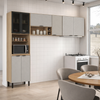 Cozinha Modulada 3 Peças 8 Portas Firenze Demóbile