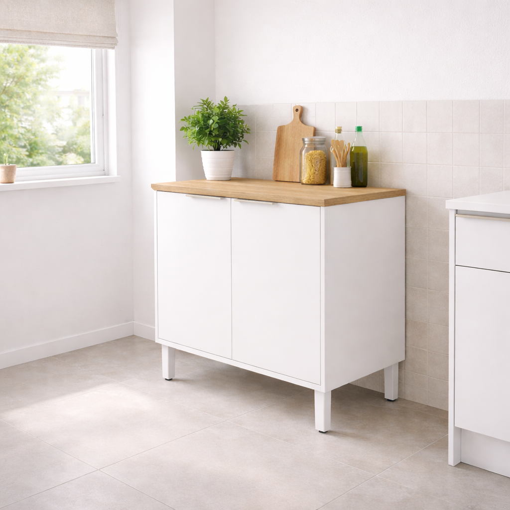 Balcão 2 Portas Itatiaia Branco Renova - BRANCO