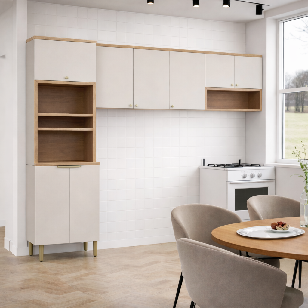 Cozinha Modulada Selene 8 Portas Linea - JEQUITIBA