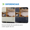 Armário Aéreo New Porto 120cm 1 Porta 1 Nicho Itatiaia