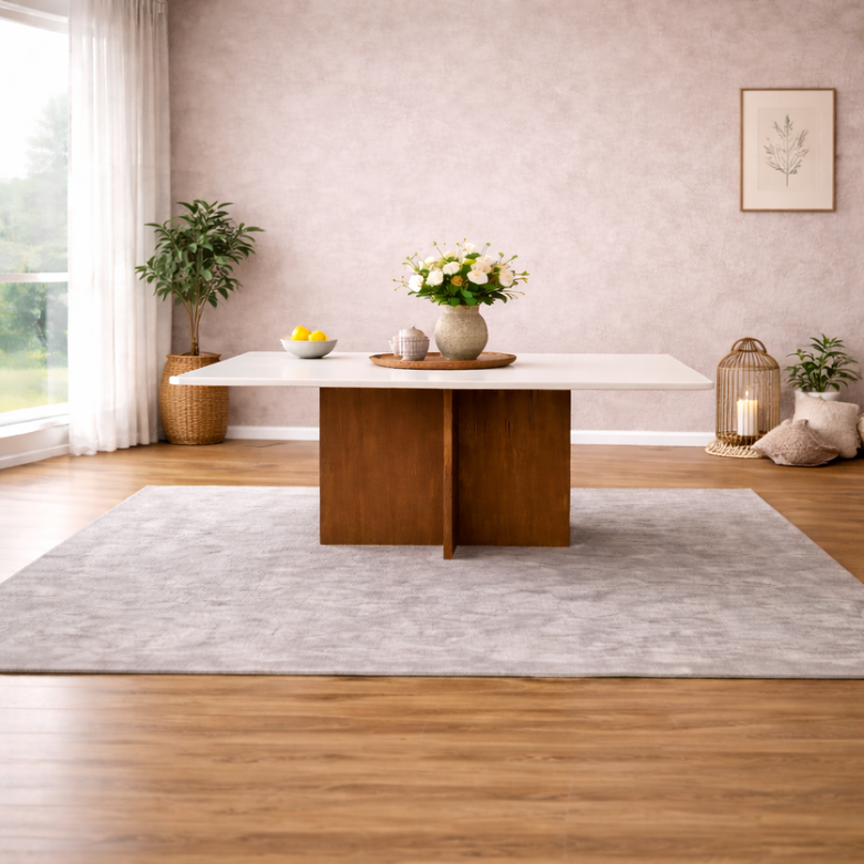 Mesa De Jantar 170x90cm Monaco Indekes