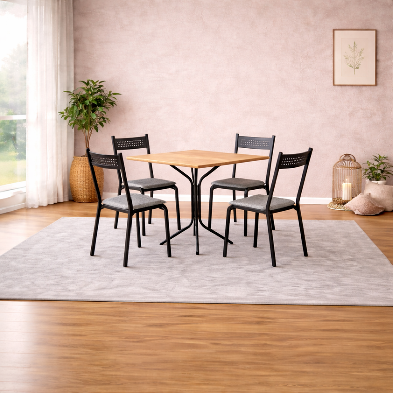 Conjunto de Mesa Com 4 Cadeiras Ciplafe