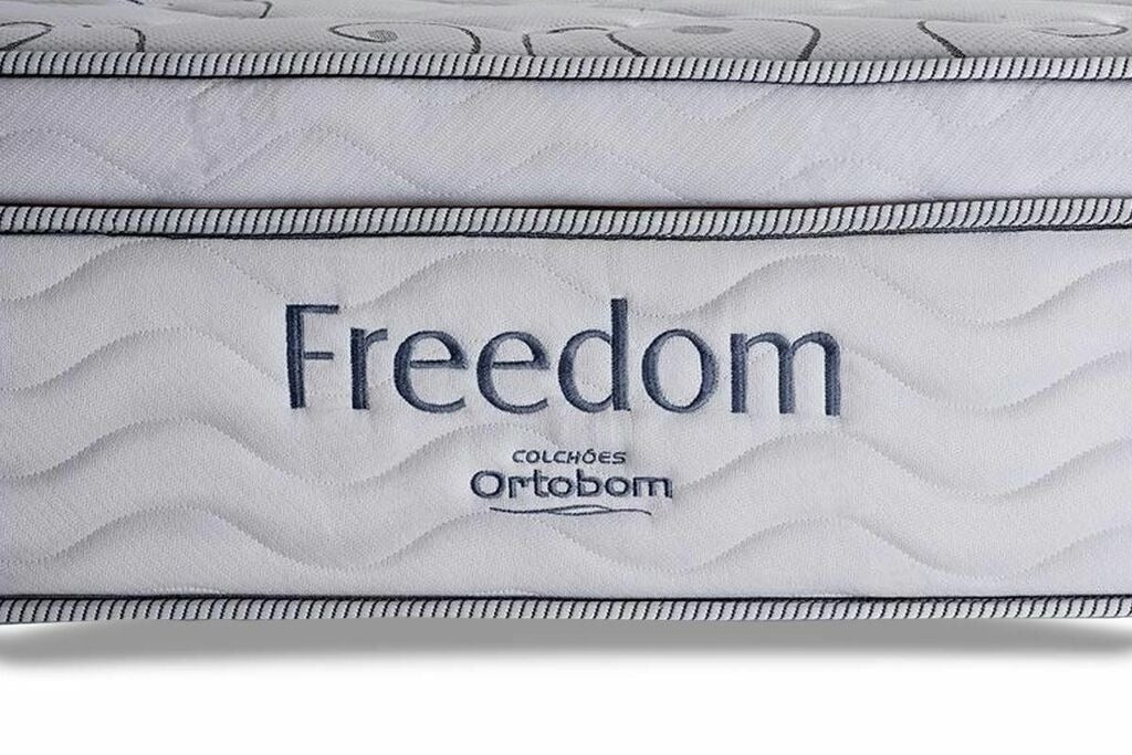 Colchão Casal Molas Ensacadas 138x188x32 Freedom - BRANCO
