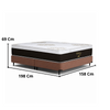 Conjunto Cama Box Queen 158x198 Petrus Ortobom com Base Camurça