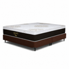 Conjunto Cama Box Queen 158x198 Petrus Ortobom com Base Camurça