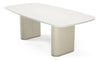 Conjunto Mesa de Jantar 2,20m Lintz com 6 Cadeiras Lucille