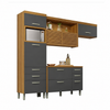 Cozinha Modulada 3 Peças 6 Gavetas e 6 Portas Princesa Nesher