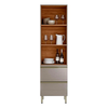 Cristaleira 60cm 1 Porta 2 Gavetas Proença Demóbile