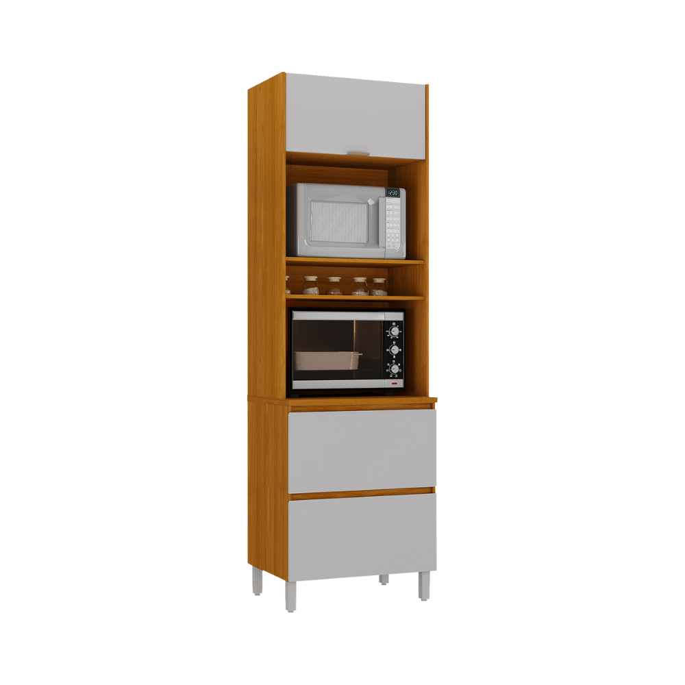 Paneleiro 70 cm 2 Portas 1 Gaveta Lumina Itatiaia