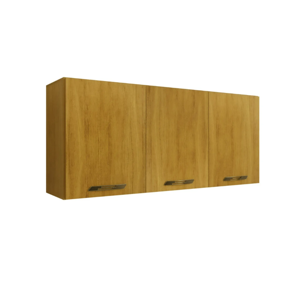 Armários Aéreo Isa 3 Portas 103cm CHF Móveis - CINAMOMO