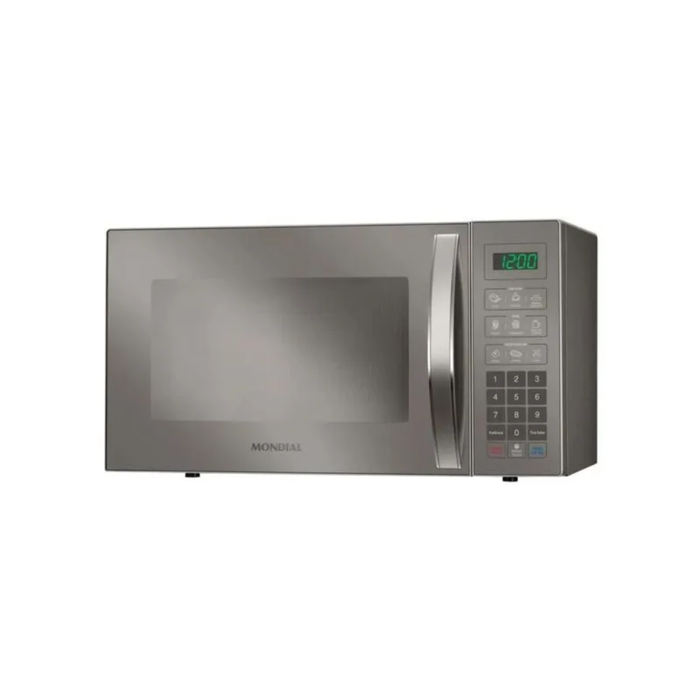 Micro-ondas  Espelhado  34L  MO-02-34-E Mondial - INOX
