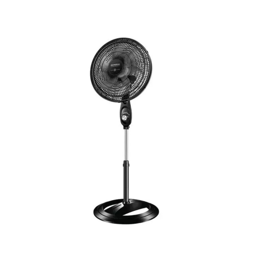 Ventilador de Coluna 6 pás  40 Cm VSP-40C-NB  Mondial - PRETO/PRATA